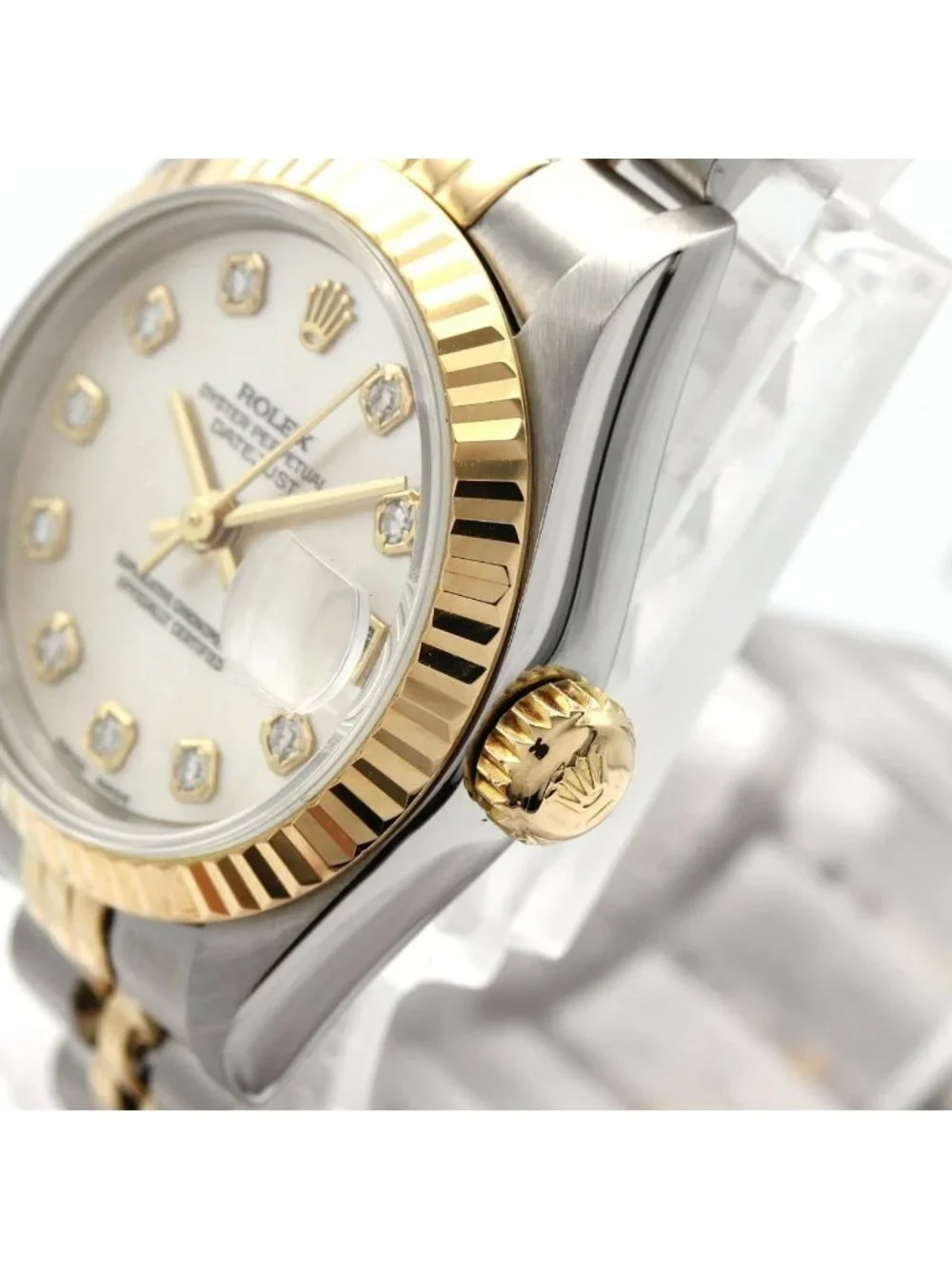 Rolex Datejust Automatic Watch Gold
